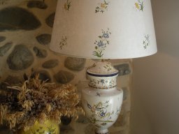 lampe empire vase boule